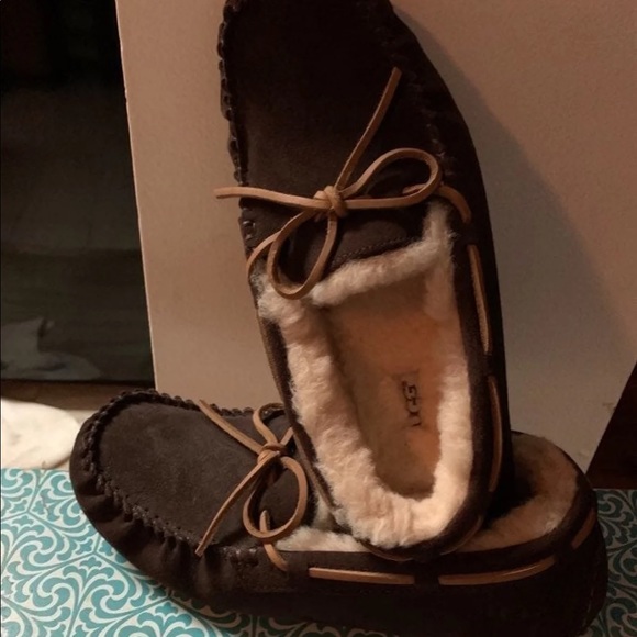 Brown Ugg Moccasins for Men - Picture 2 of 3